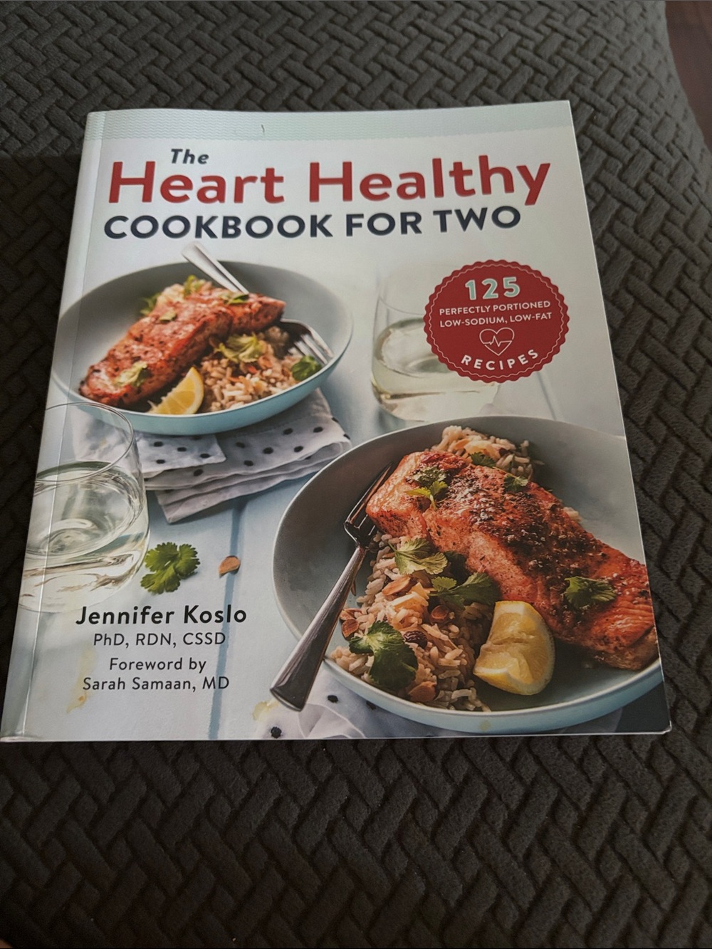 The Heart Healthy Cookbook for Two - White & Red Cookbook